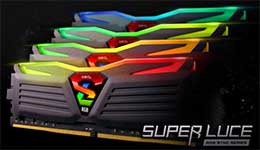رونمایی از ماژول های حافظه DDR4 نسل SUPER LUCE RGB SYNC