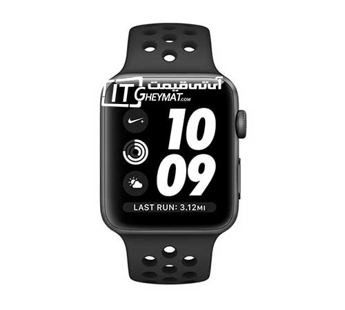 ساعت هوشمند اپل 2 نایک بند مشکی Gray-Anthracite 42