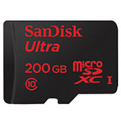 Sandisk Ultra MICROSD UHS-I 200GB Flash Memory Card