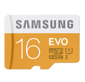 Samsung Evo UHS I U1 Class 10 48MBps 16GB SDHC
