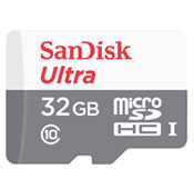 SanDisk Ultra UHS I U1 Class 10 48MB-S 320X 32GB microSDHC