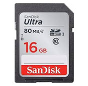 SanDisk Ultra UHS I U1 Class 10 80MBps 533X 16GB SDHC