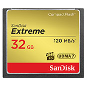 SanDisk Extreme 800X 120MBps 32GB CompactFlash