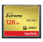 SanDisk Extreme 800X 120MBps 128GB CompactFlash