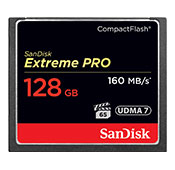 SanDisk Extreme 1067X 160MBps 128GB CompactFlash