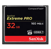 SanDisk Extreme 1067X 160MBps 32GB CompactFlash