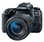 Canon EOS 77D Digital Camera With EF-S 18-135 IS USM Lens