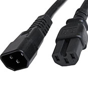 BAFO C14 to C15 3x1.5mm 2m Back to Back Power Cable