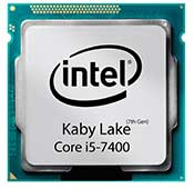 INTEL Kaby Lake i5-7400 CPU
