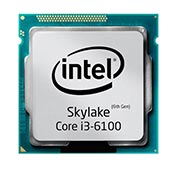 سی پی یو اینتل Skylake Core i3-6100