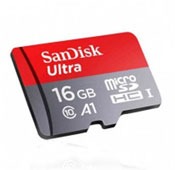 SanDisk Extreme V30 16GB MicroSD Memory Card