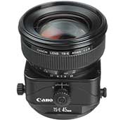 Canon TS-E 45mm Lens Camera