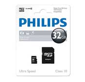 Philips Bring it C10 32GB Micro SDHC Memory Card