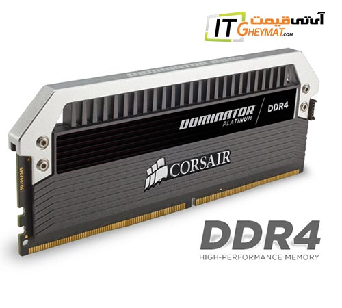 رم کورسیر دومیناتور پلاتینیوم 8GB DDR4 3000 Dual