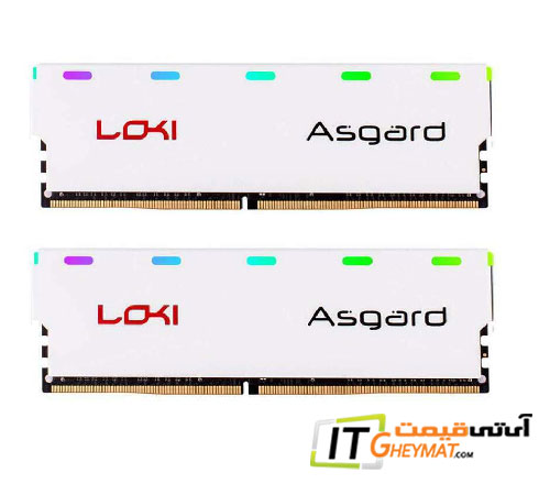 رم آسگارد Loki Gaming RGB 16GB 8GBx2 3200Mhz CL16