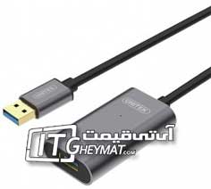 کابل افزایش طول USB3 اکتیو یونی تک 5m Y-3004