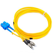 NetplusSC-LC SM Duplex 2m Fiber Optic Patch Cord