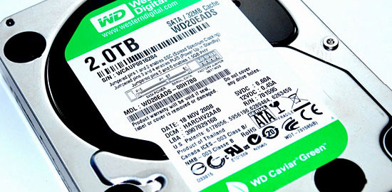 HDD - Western Digital Green / 2TB