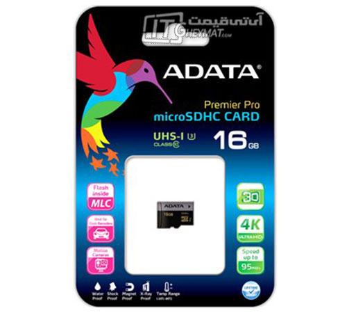 کارت حافظه microSDHC ای دیتا کلاس 10 Premier Pro U