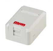 meta electronic 1 port Surface Mount Box with Spring Shutter