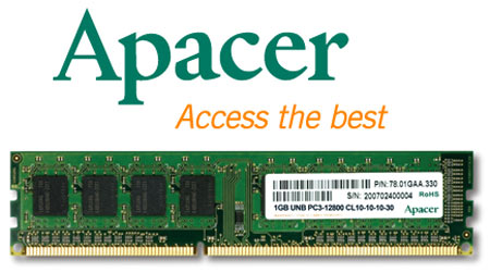 RAM - Apacer 4GB / DDR3 - Bus 1333