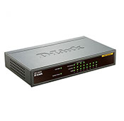 D-Link DES-1008PA Fast Ethernet PoE UnManaged Desktop Switch