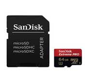 SanDisk Extreme Pro microSDXC 64GB UHS-I U3 Class10 Memory Card