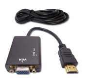BAFO HDMI To VGA With Audio 15cm Cable
