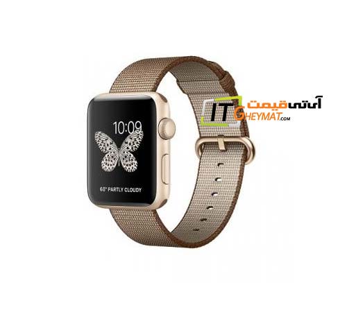 ساعت هوشمند اپل اسپرت42 Coffee-Caramel Woven Nylon