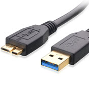 BAFO USB3 0.5m Gold External HDD Cable