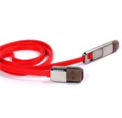 Remax Transformers 1m Data Line High Speed USB To Lightning And microUSB Cable