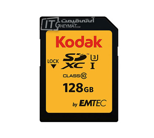 کارت حافظه اس دی کداک 128GB C10 UHS-I U3