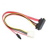 SATA 22Pin to SATA 7Pin with IDE Adapter Cable