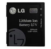 LG 470A phone battery