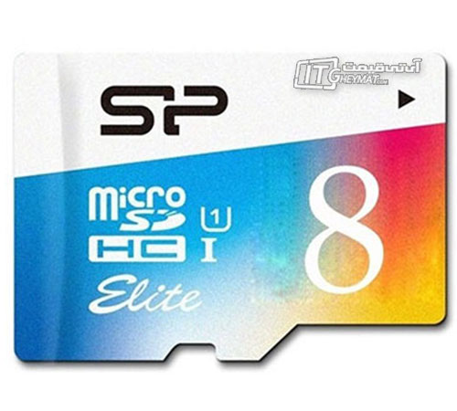 کارت حافظه میکرو اس دی سیلیکون پاور Color Elite 8GB