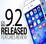 سیستم عامل جدید iOS 9.2 برای کاربران محصولات اپل منتشر شد