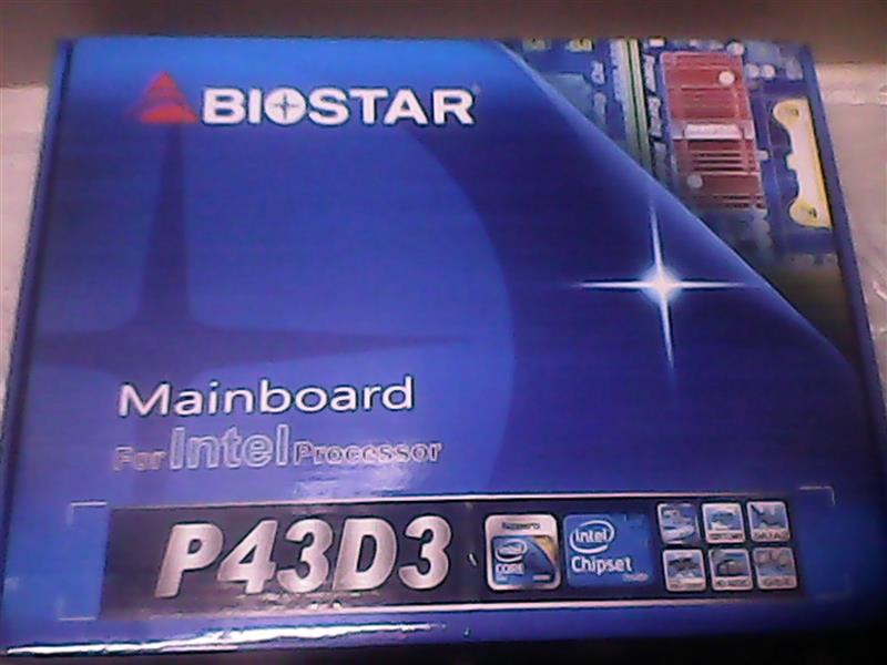 Motherboard - Biostar P43D3