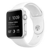 Apple Watch Sport Case 42mm Band White_Silver 