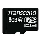Transcend 8GB Class 10 MicroSD Card