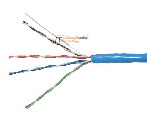 کابل شبکه دت وایلر Cat6 UUTP PVC 305m