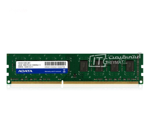 رم کامپیوتر ای دیتا 4 گیگابایت Premier DDR3L 1600MHz PC3L 12800