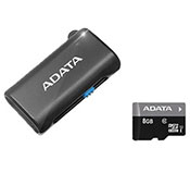 Adata Premier UHS-I U1 Class 10-8GB microSDHC With micro Reader