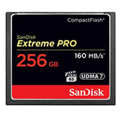SanDisk Extreme 1067X 160MBps 256GB CompactFlash