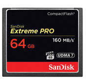 SanDisk Extreme 1067X 160MBps 64GB CompactFlash