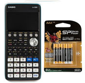 Casio fx CG50 Scientific Calculator With Alkaline AAA Battery Pack Of 4