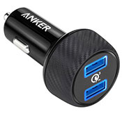 Anker A2228 PowerDrive Speed 2 Ports With Quick Charge 3.0 Car Charger