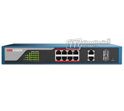 سوئیچ شبکه هایک ویژن 10 پورت DS-3E1310P-E