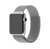 Apple Watch-42mm StainLess Steel Case Silver Milanese Loop