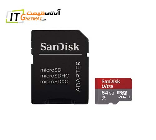 کارت حافظه سن دیسک microSDXC 64GB UHS-I Card