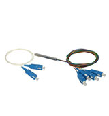 Mini PLC SC-PC 2x4 Fiber Optic Splitter